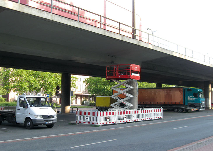 Koppelfugen Spannbetonbrücke - Belastungsversuche, Probebelastung Gebäude, Experimentelle Tragsicherheitsnachweise, Bauwerksanalyse, Hybride Statik